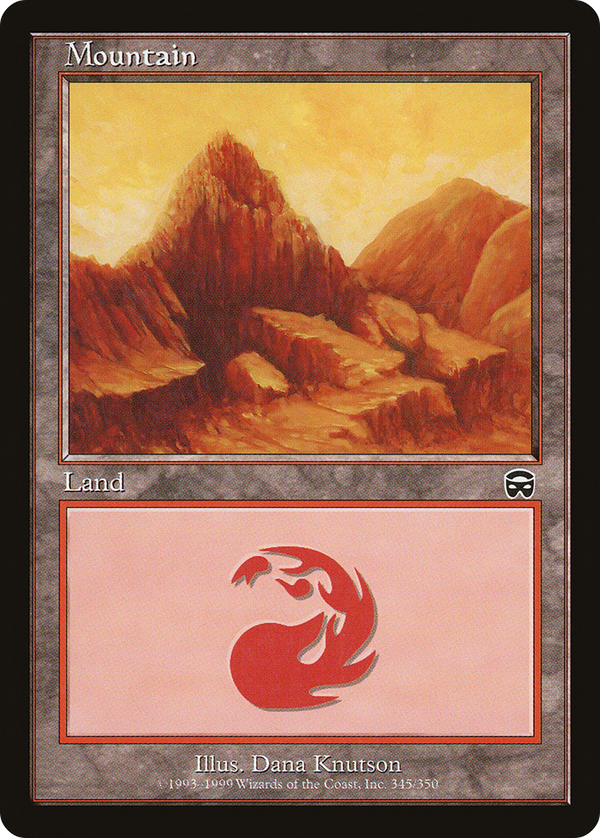 Mountain (345) (MMQ-345) - Mercadian Masques