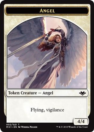 Angel // Soldier Double-Sided Token (MH1-2 // 4) - Modern Horizons