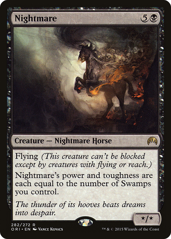 Nightmare (ORI-282) - Magic Origins Foil