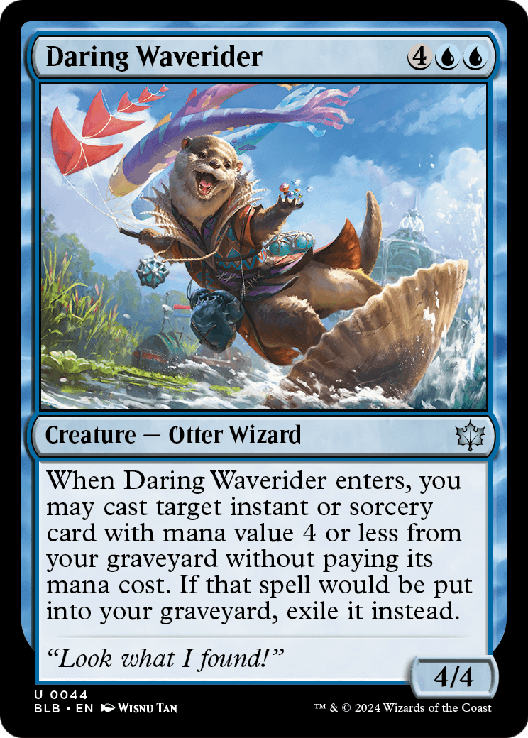Daring Waverider (BLB-044) - Bloomburrow