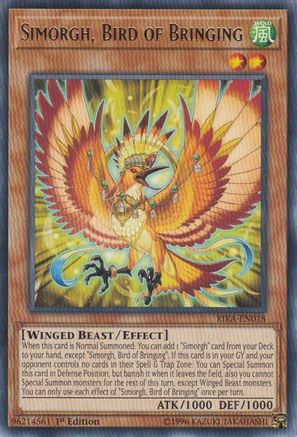 Simorgh, Bird of Bringing (RIRA-EN018) - Rising Rampage Unlimited