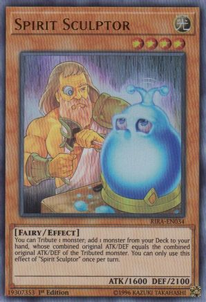 Spirit Sculptor (RIRA-EN034) - Rising Rampage 1st Edition