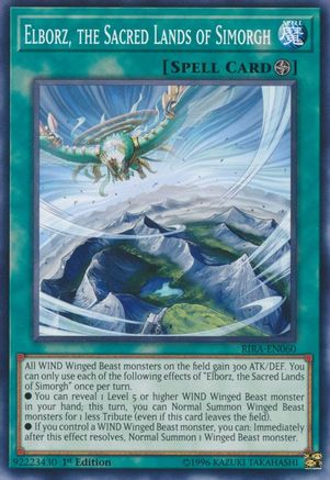 Elborz, the Sacred Lands of Simorgh (RIRA-EN060) - Rising Rampage 1st Edition
