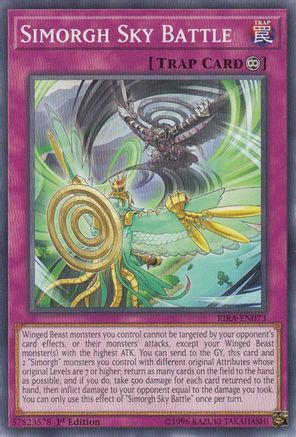 Simorgh Sky Battle (RIRA-EN073) - Rising Rampage 1st Edition