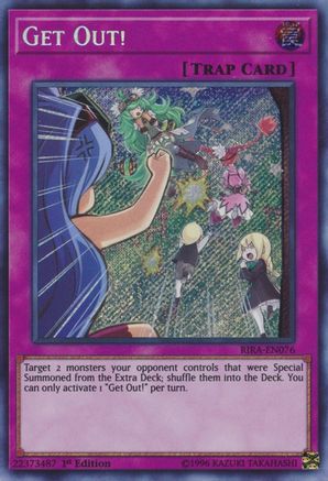 Get Out! (RIRA-EN076) - Rising Rampage 1st Edition