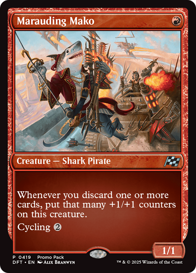 Marauding Mako (PPDFT-419) - Promo Pack: Aetherdrift Foil