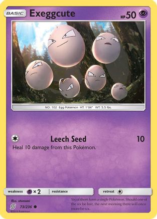 Exeggcute 073  SM  Unified Minds - Common