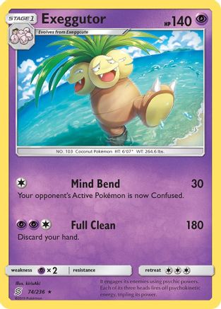 Exeggutor  SM  Unified Minds - Rare