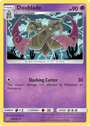 Doublade  SM  Unified Minds - Uncommon