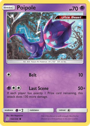 Poipole 102  SM  Unified Minds - Common
