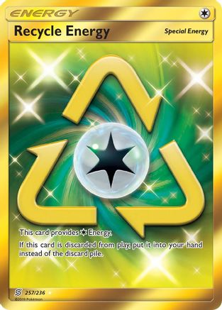 Recycle Energy (Secret)  - Holofoil SM  Unified Minds - Secret Rare