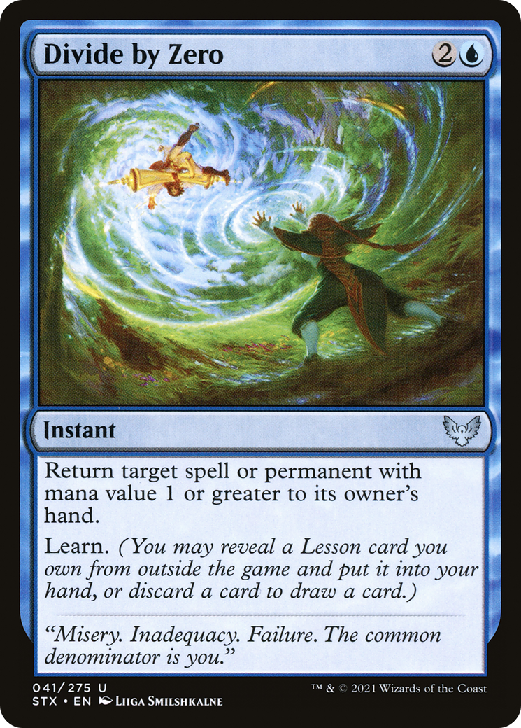 Divide by Zero (STX-041) - Strixhaven: School of Mages