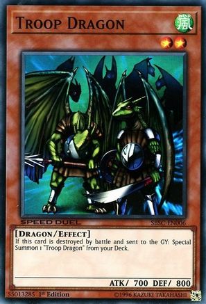 Troop Dragon (SBSC-EN006) - Speed Duel: Scars of Battle 1st Edition