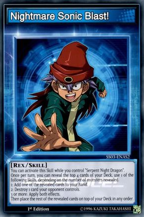 Nightmare Sonic Blast! (SS03-ENAS2) - Speed Duel Decks: Ultimate Predators 1st Edition