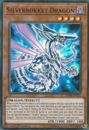Silverrokket Dragon (SDRR-EN001) - Structure Deck: Rokket Revolt 1st Edition