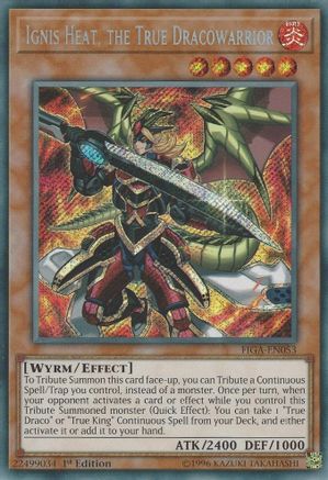 Ignis Heat, the True Dracowarrior (FIGA-EN053) - Fists of the Gadgets 1st Edition