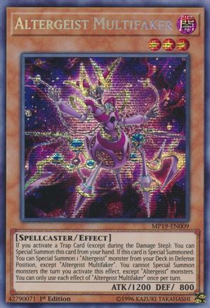 Altergeist Multifaker (MP19-EN009) - 2019 Gold Sarcophagus Tin Mega Pack Unlimited