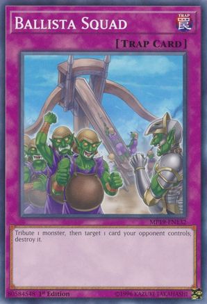 Ballista Squad (MP19-EN132) - 2019 Gold Sarcophagus Tin Mega Pack 1st Edition