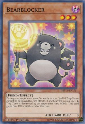 Bearblocker (MP19-EN175) - 2019 Gold Sarcophagus Tin Mega Pack Unlimited