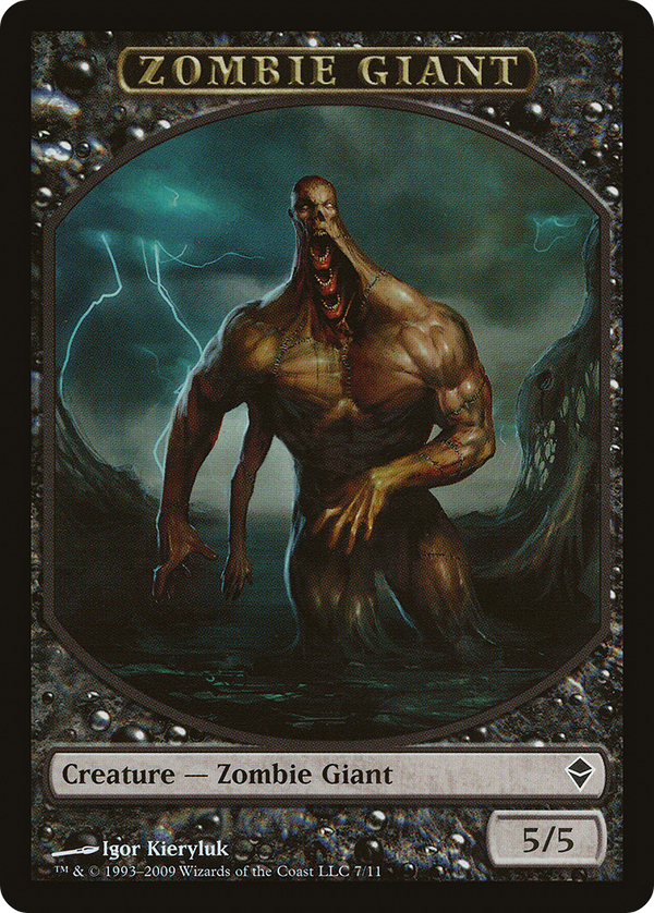 Zombie Giant Token (ZEN-007) - Zendikar Tokens