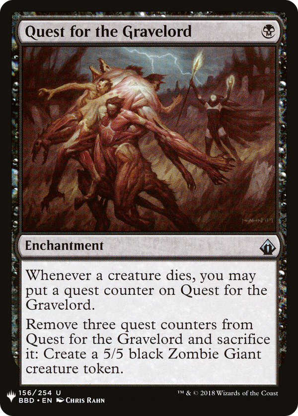 Quest for the Gravelord (LIST-156) - The List