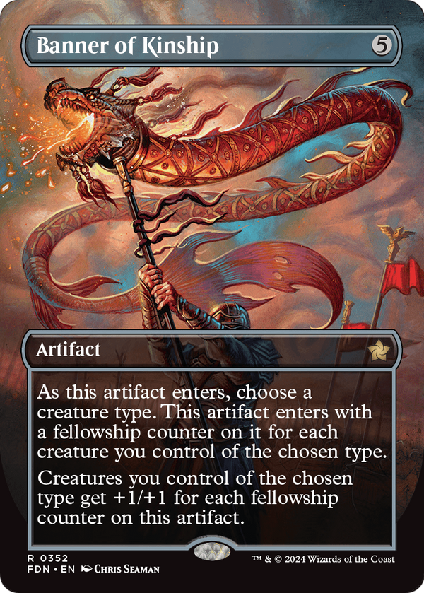 Banner of Kinship (Borderless) (FDN-352) - Foundations