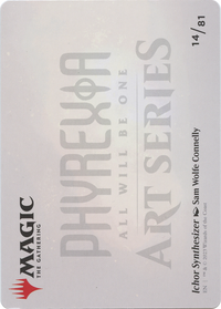Ichor Synthesizer // Ichor Synthesizer (AONE-014) - Phyrexia: All Will Be One Art Series (Borderless)