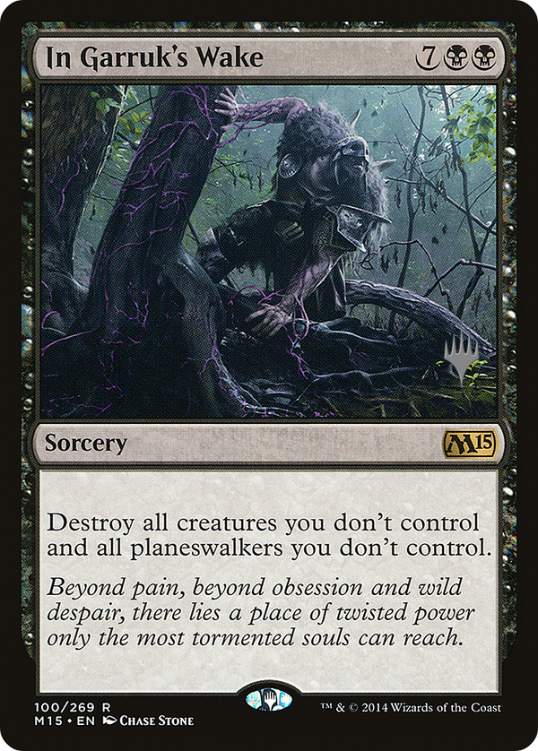 In Garruk's Wake (PPTHB-100) - Magic 2015 Promos