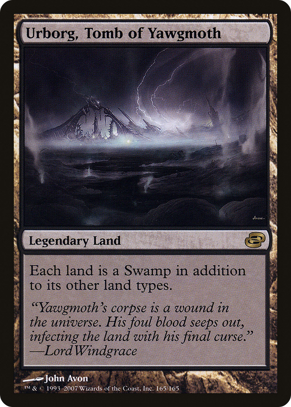 Urborg, Tomb of Yawgmoth (PLC-165) - Planar Chaos Foil