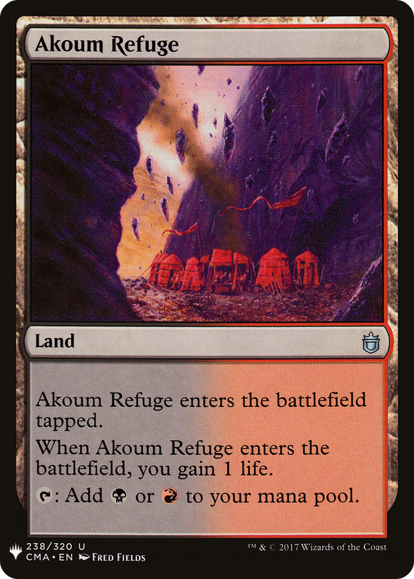 Akoum Refuge (LIST-238) - The List