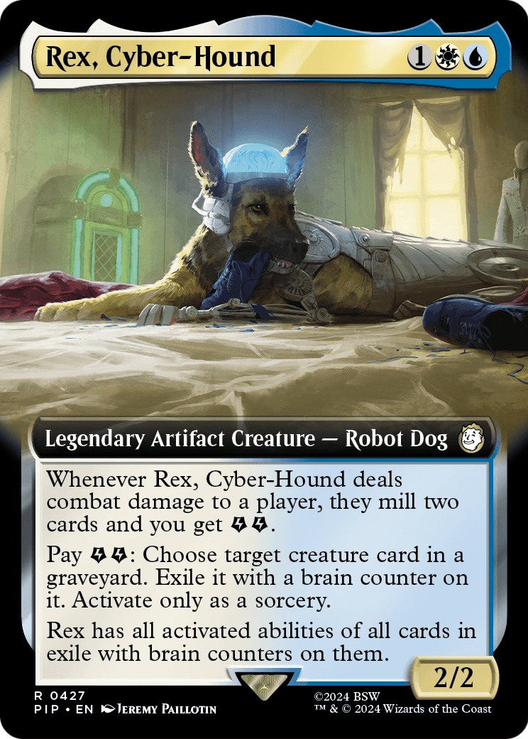Rex, Cyber-Hound (Extended Art) (PIP-427) - Fallout: (Extended Art)