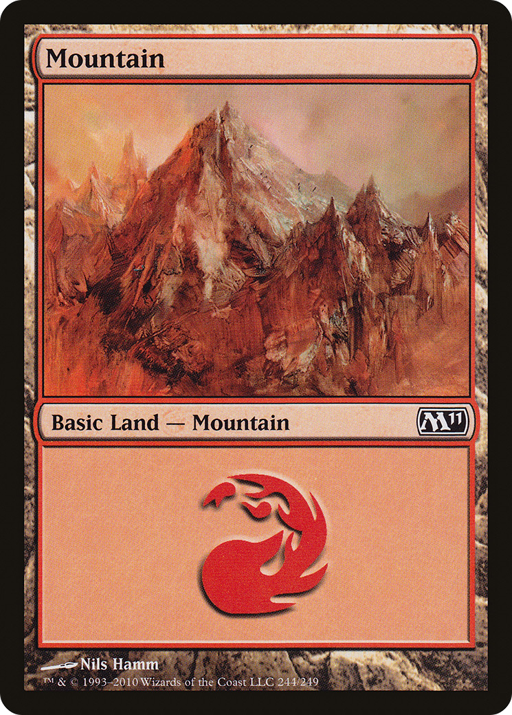 Mountain (244) (M11-244) - Magic 2011