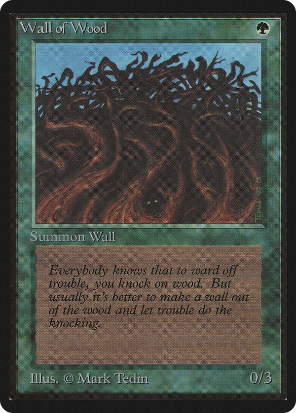 Wall of Wood (LEB-) - Limited Edition Beta