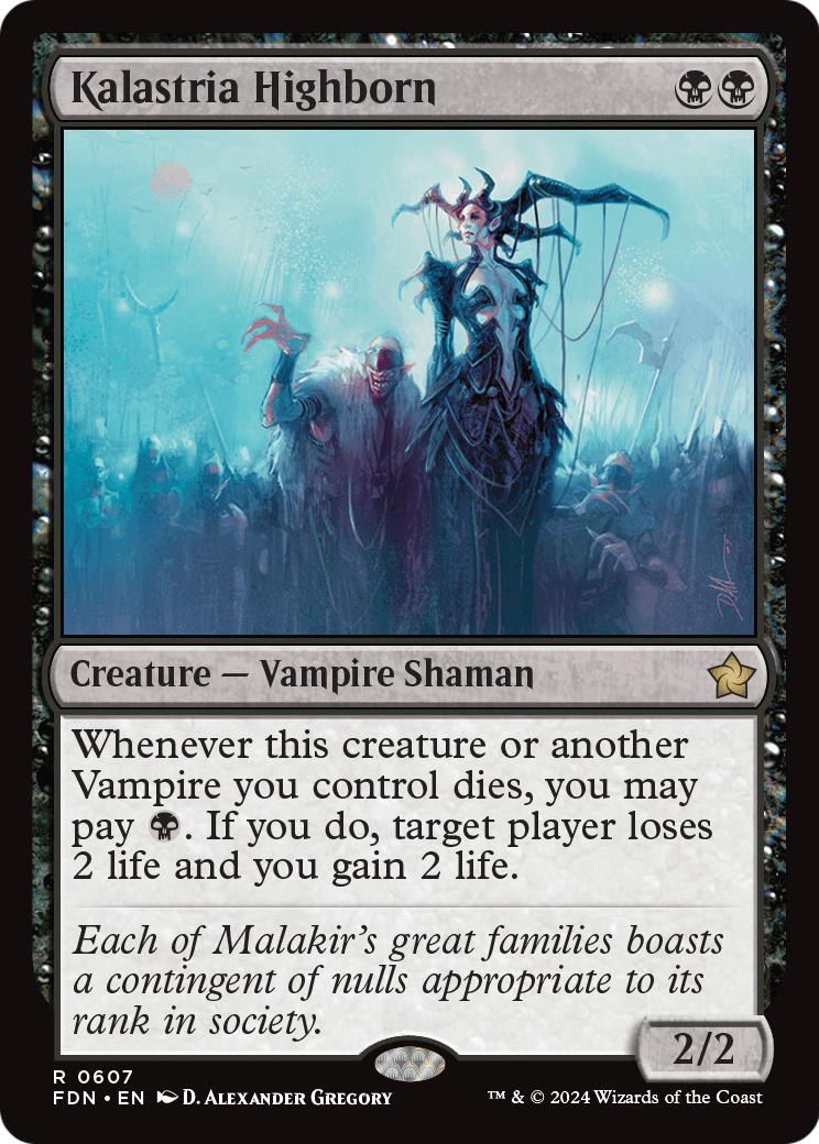Kalastria Highborn (FDN-607) - Foundations