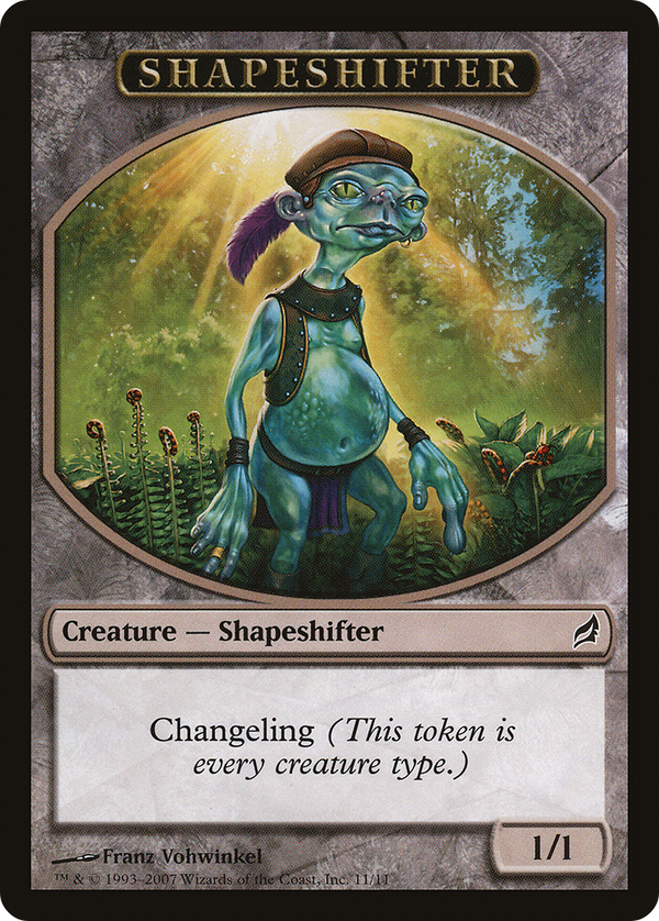 Shapeshifter Token (LRW-011) - Lorwyn Tokens
