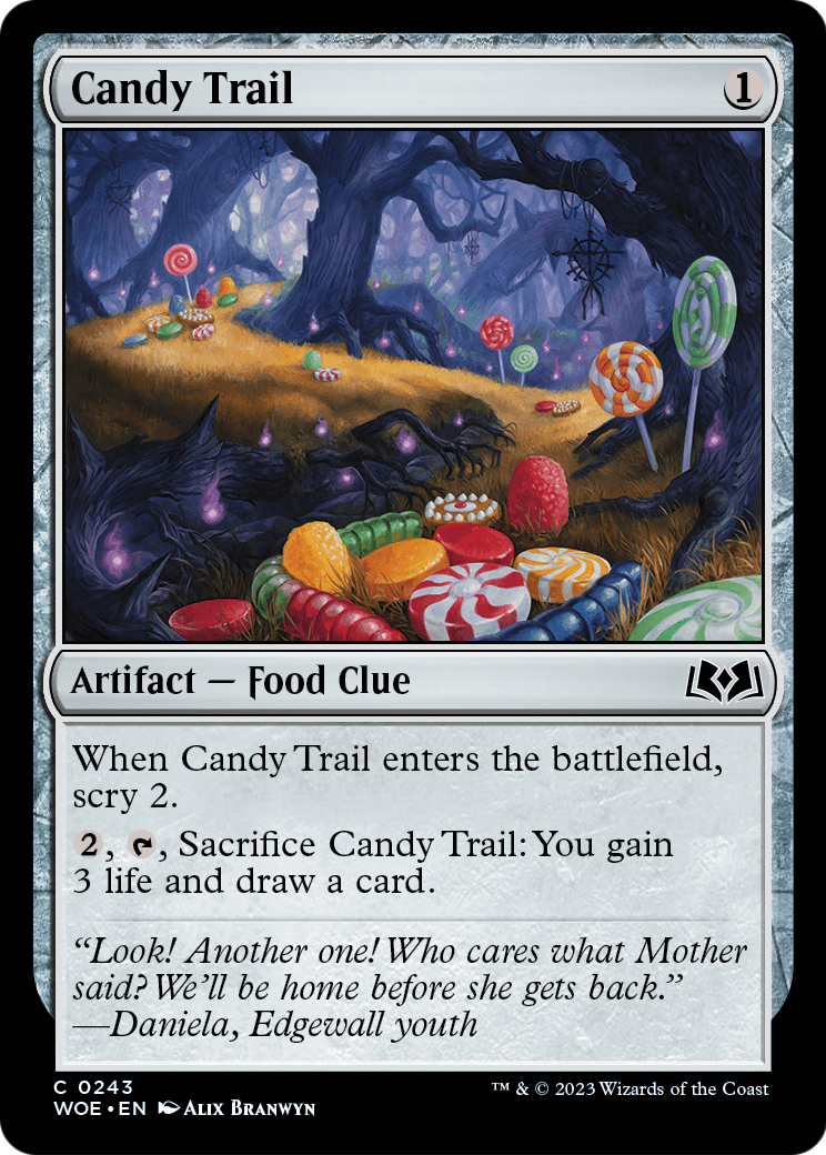 Candy Trail (WOE-243) - Wilds of Eldraine Foil