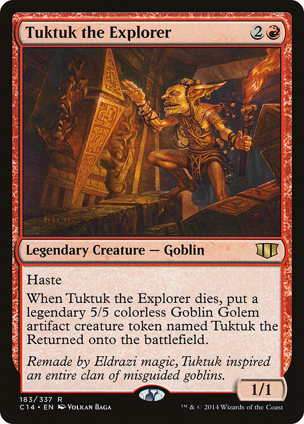Tuktuk the Explorer (C14-183) - Commander 2014
