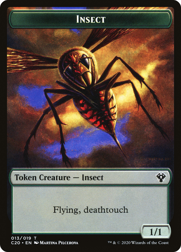 Insect (TC20-013) - Commander 2020 Tokens