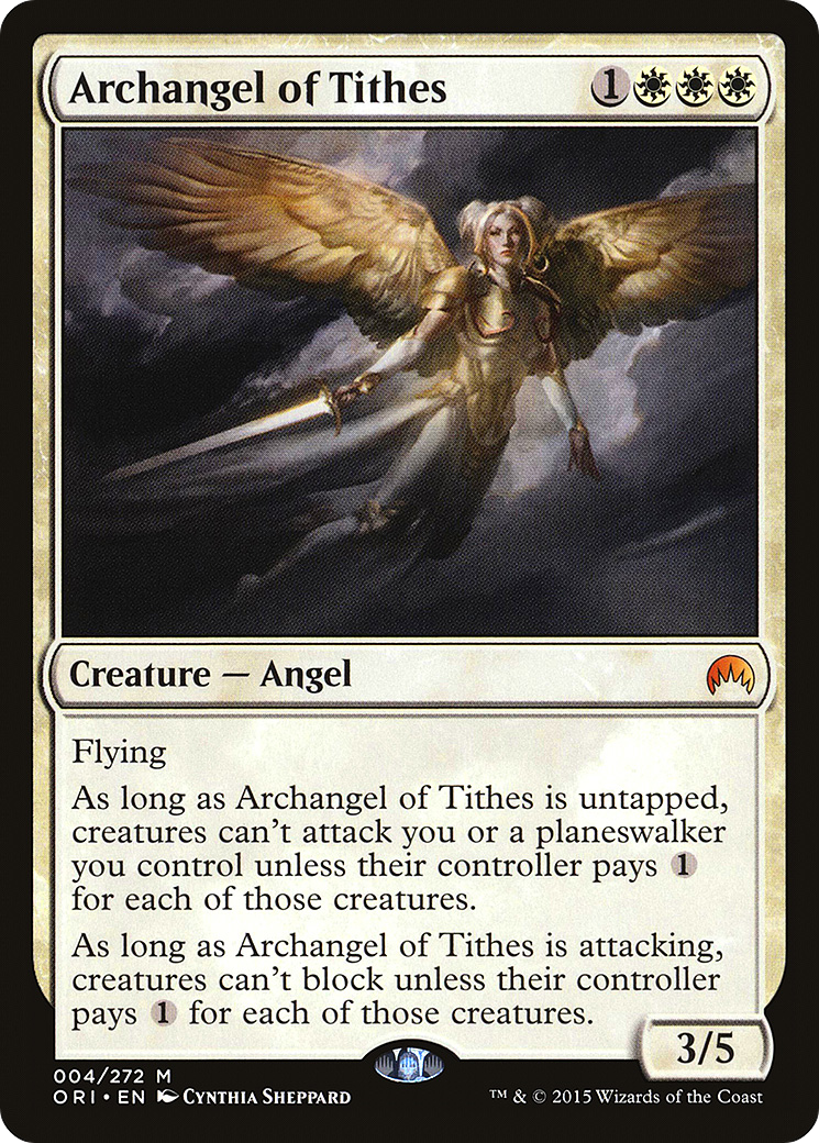 Archangel of Tithes (ORI-004) - Magic Origins