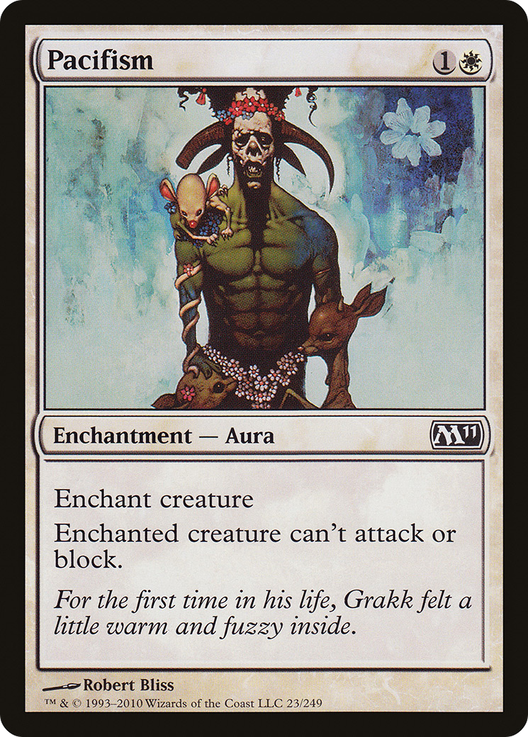 Pacifism (M11-023) - Magic 2011 Foil