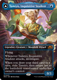 Tamiyo, Inquisitive Student (Borderless) (MH3-443) - Modern Horizons 3