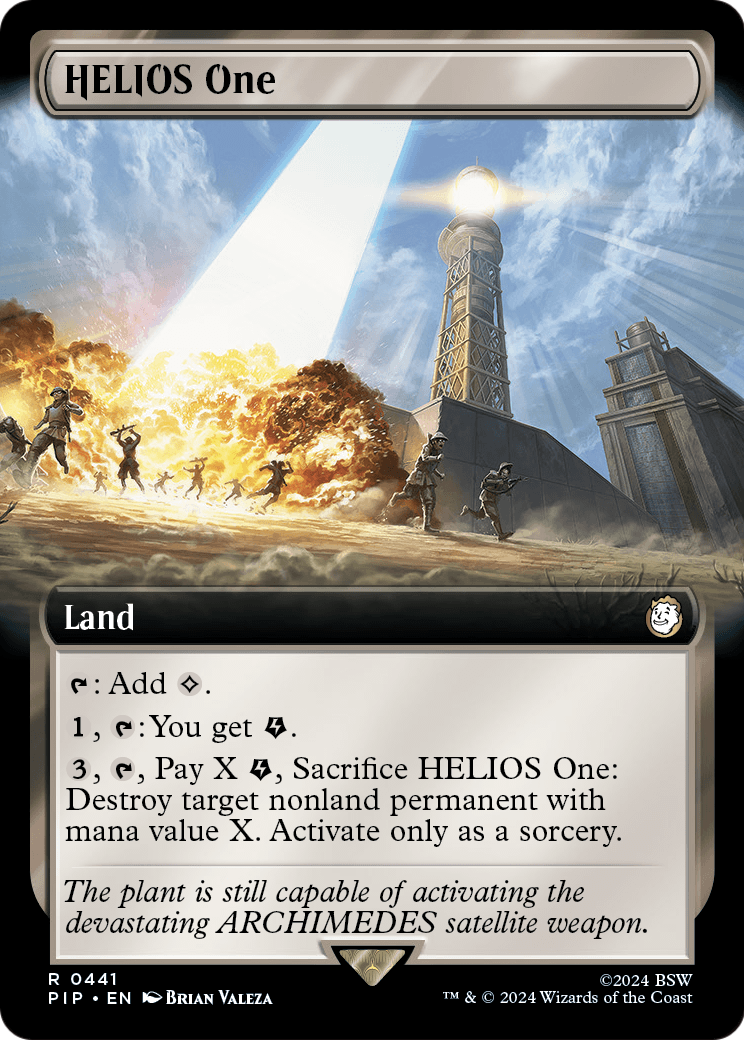 HELIOS One (Extended Art) (PIP-441) - Fallout: (Extended Art) Foil