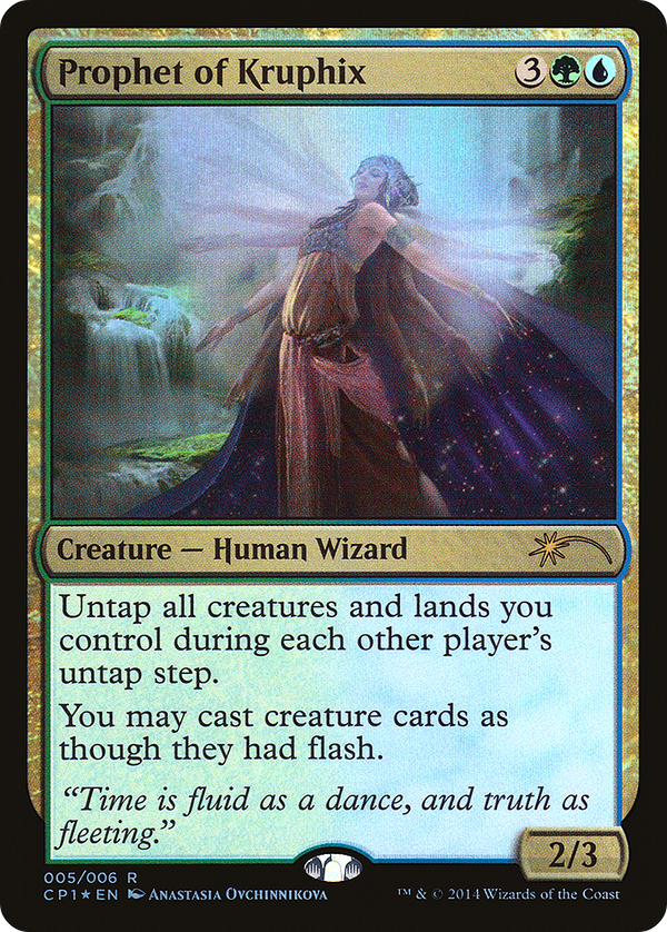 Prophet of Kruphix (UMP-005) - Magic 2015 Clash Pack Foil