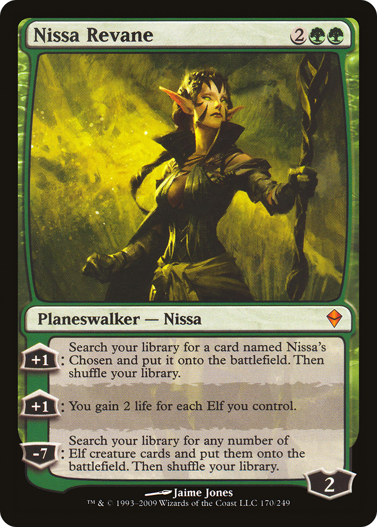 Nissa Revane (ZEN-170) - Zendikar