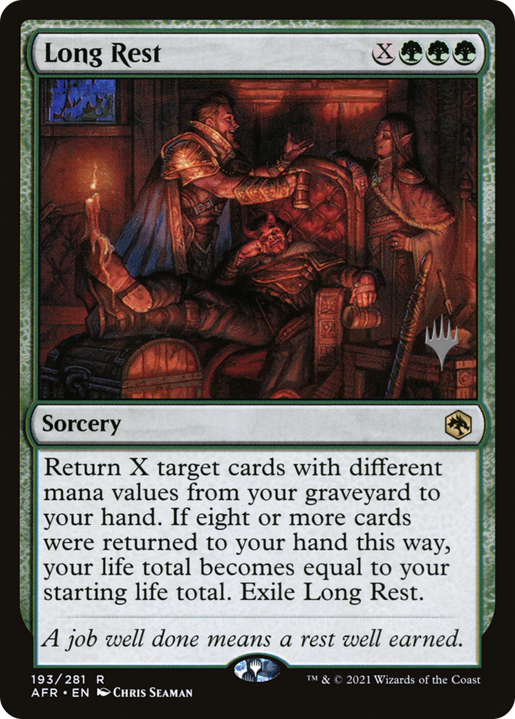 Long Rest (PPAFR-193) - Adventures in the Forgotten Realms Promos
