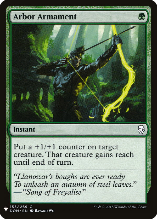 Arbor Armament (LIST-155) - The List