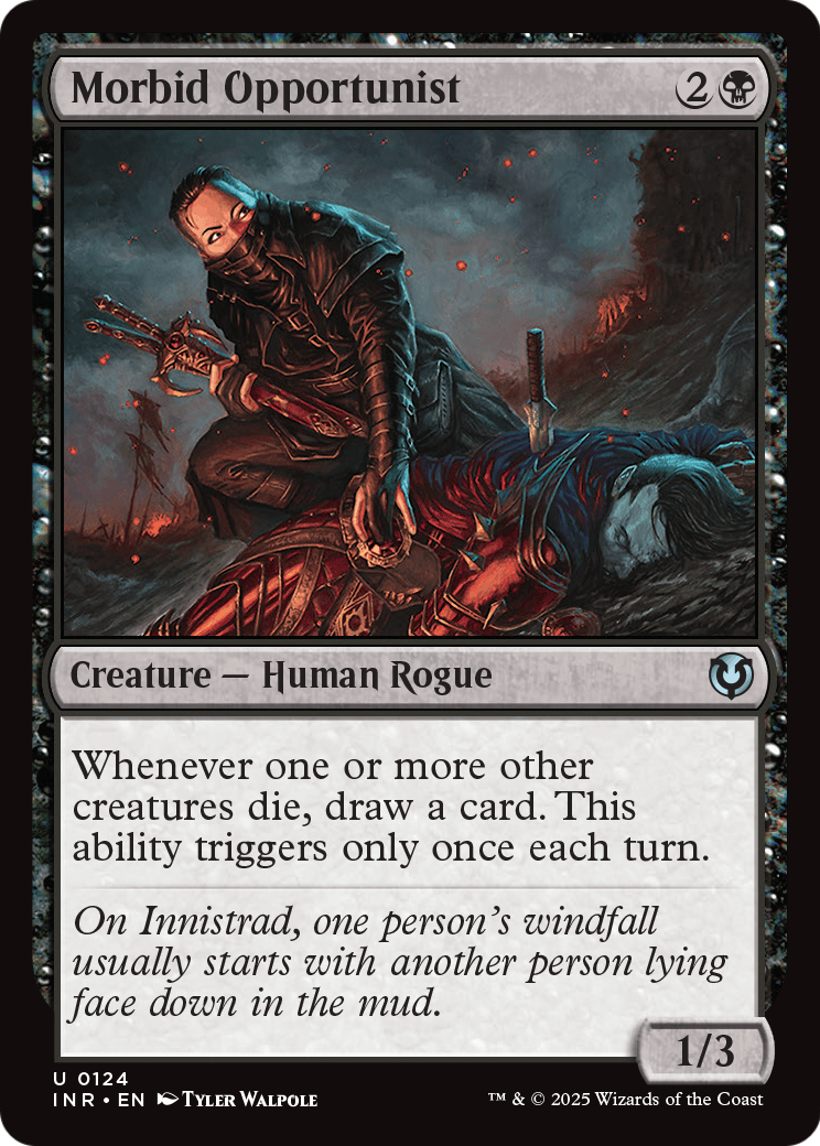 Morbid Opportunist (INR-124) - Innistrad Remastered