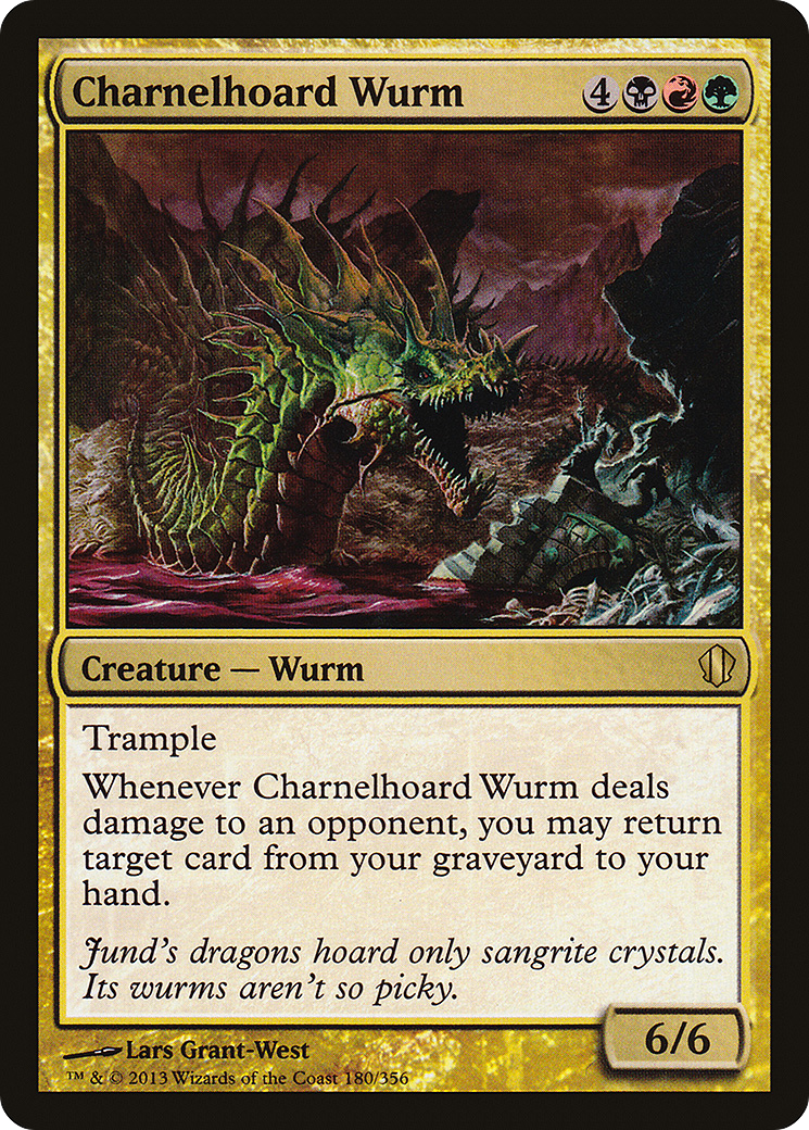 Charnelhoard Wurm (C13-180) - Commander 2013