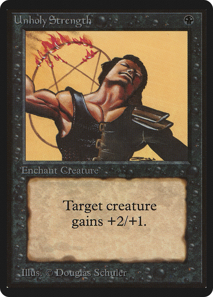 Unholy Strength (LEB-) - Limited Edition Beta