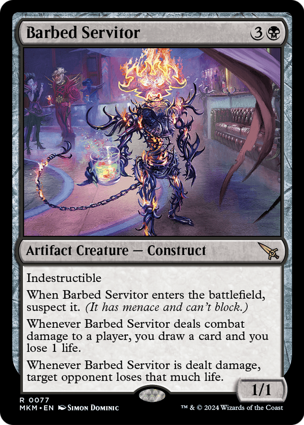 Barbed Servitor (MKM-077) - Murders at Karlov Manor